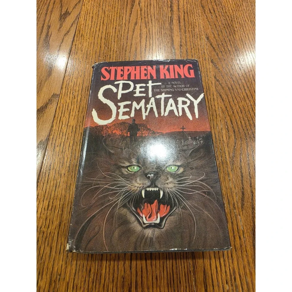 Pet Sematary Stephen King True 1st HC DJ 